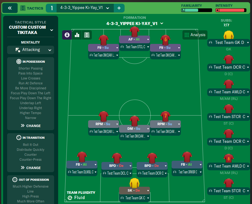4-3-3 Yippee Ki-Yay V1