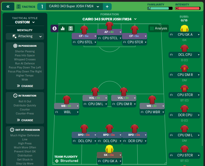 X CAIRO 343 Super JOSH FM24