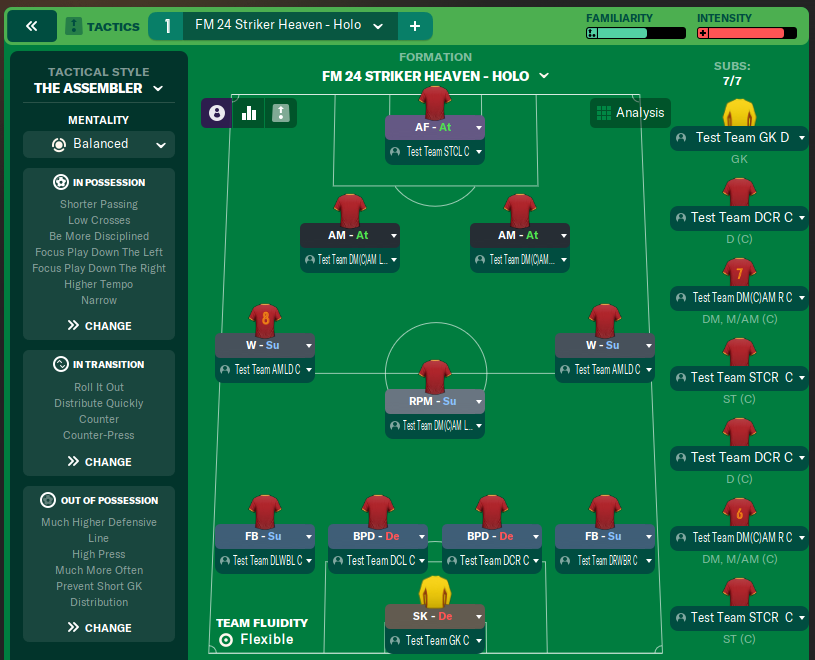 FM 24 Striker Heaven - Holo