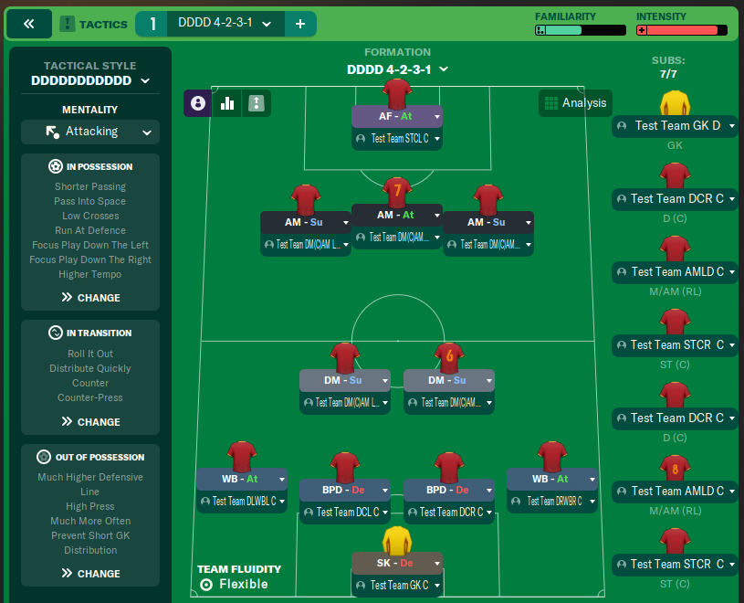 DDDD 4-2-3-1