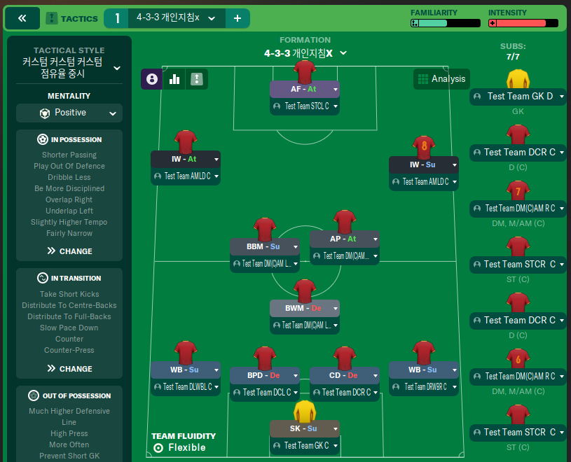 4-3-3 Koreanx