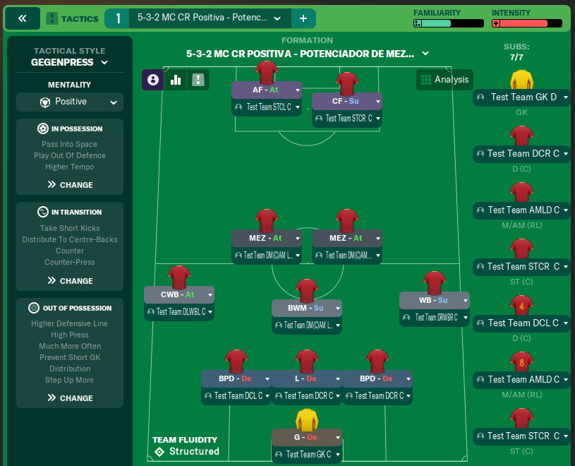 5-3-2 MC CR Positiva - Potenciador de Mezzalas