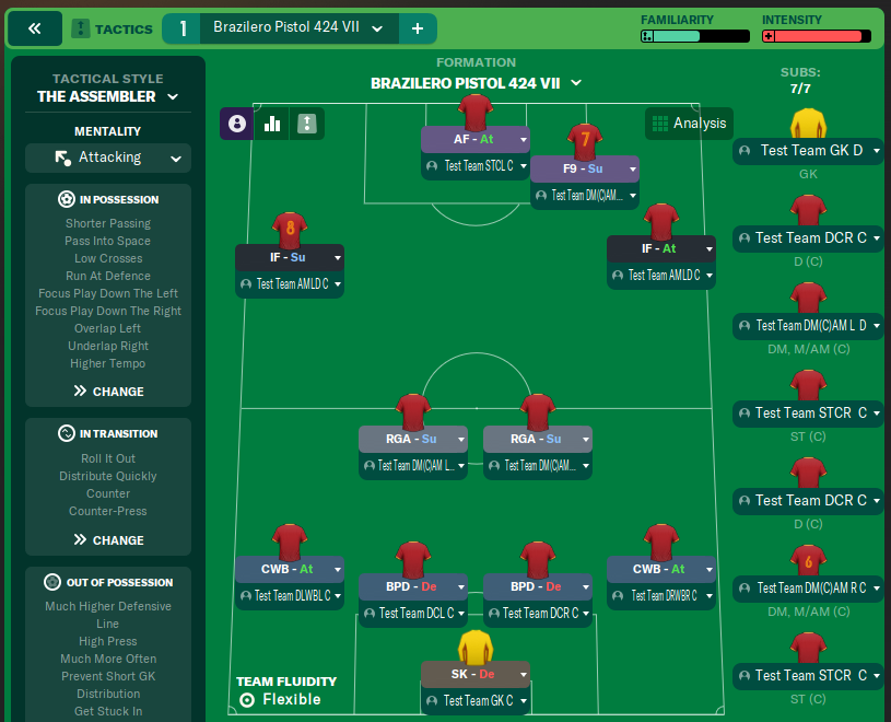 Brazilero Pistol 424 VII