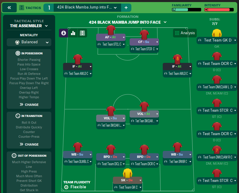 424 Black Mamba Jump into Face