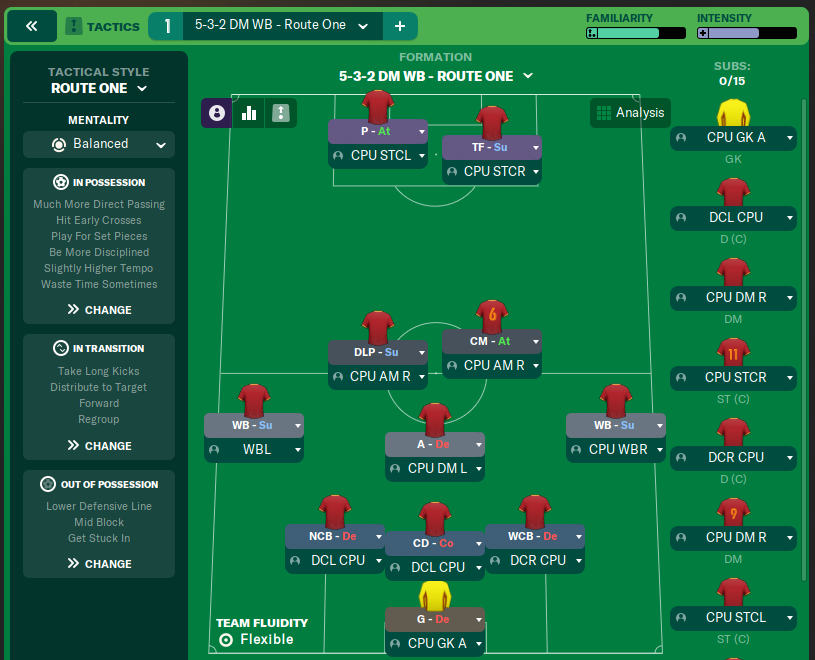 5-3-2 DM WB - Route One