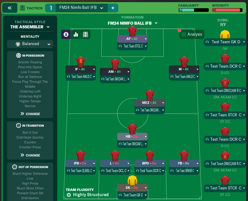 FM24 Nimfo Ball IFB